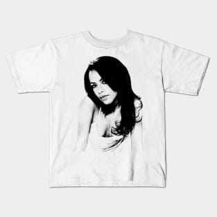 Young Aaliyah Vintage Retro Style Kids T-Shirt